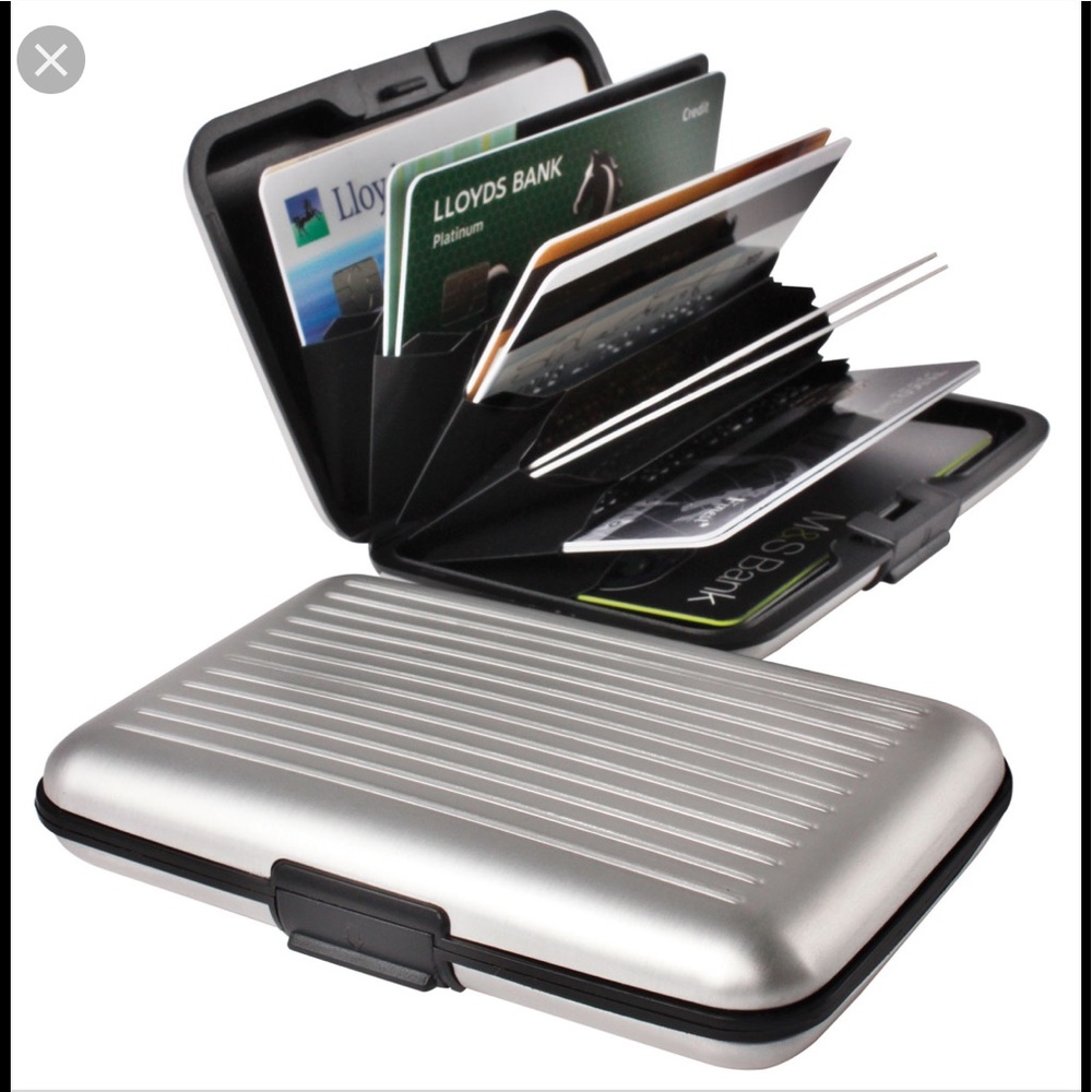 NWT RFID Blocking Protection Credit Card Aluminum Wallet. - Picture 3 of 4